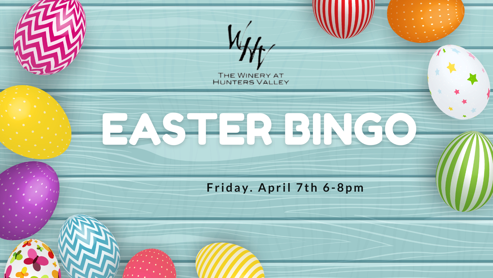 Easter Bingo – CALL STORE FOR PURCHASE