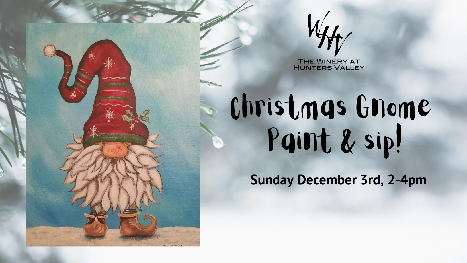 Christmas Gnome Paint & Sip!
